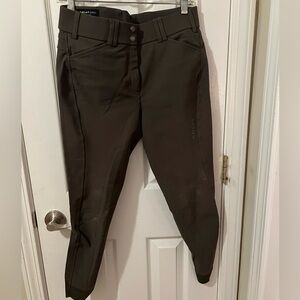 Dark gray equestrian pants